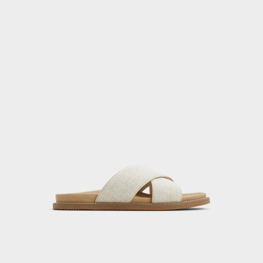 Marrin Open Beige Men's Slides - Slide sandal - Open Beige
