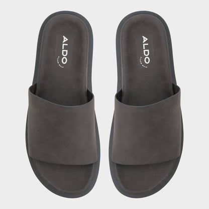 Galesa Brown Men's Slides - Slide sandal - Brown