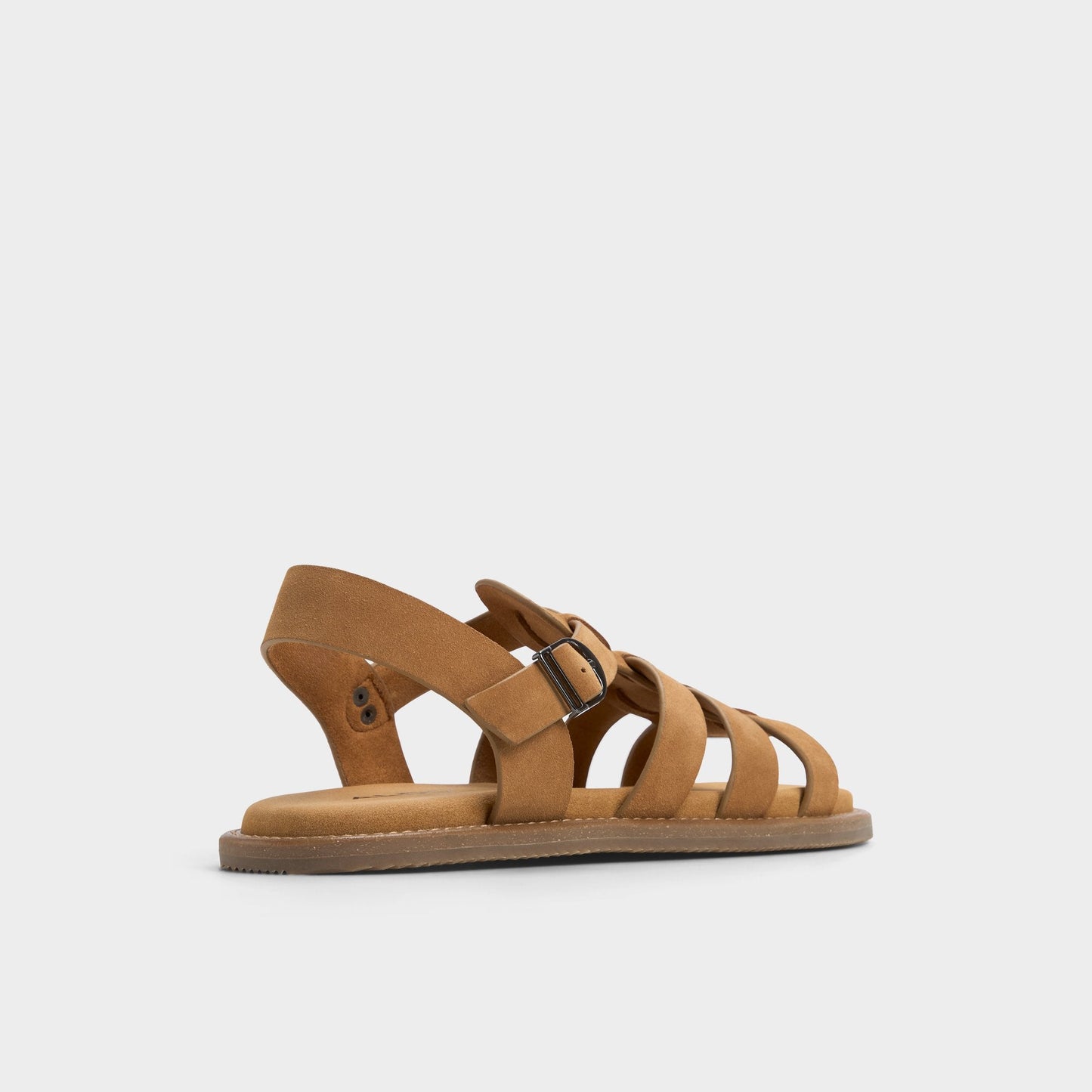Warley Camel Men's Sandals & Slides - Strappy flat sandal - Camel