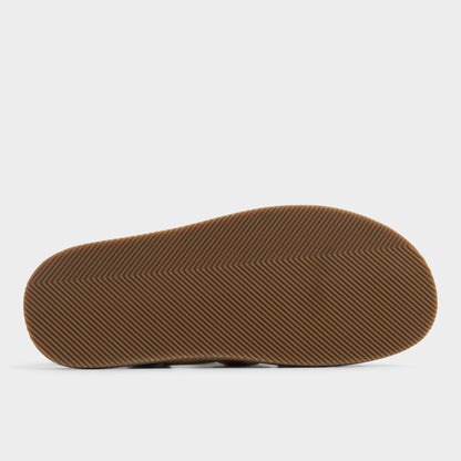 Warley Camel Men's Sandals & Slides - Strappy flat sandal - Camel