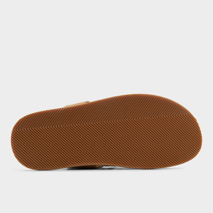 Haniff Camel Men's Sandals & Slides - Strappy flat sandal - Camel