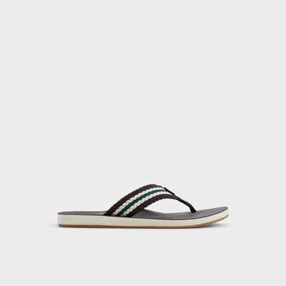 Adede Dark Brown Men's Flip flops - Flip flop - Dark Brown