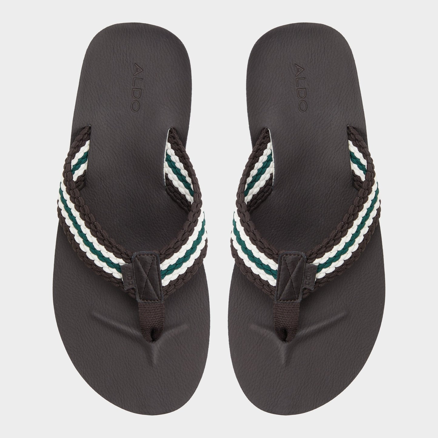 Adede Dark Brown Men's Flip flops - Flip flop - Dark Brown