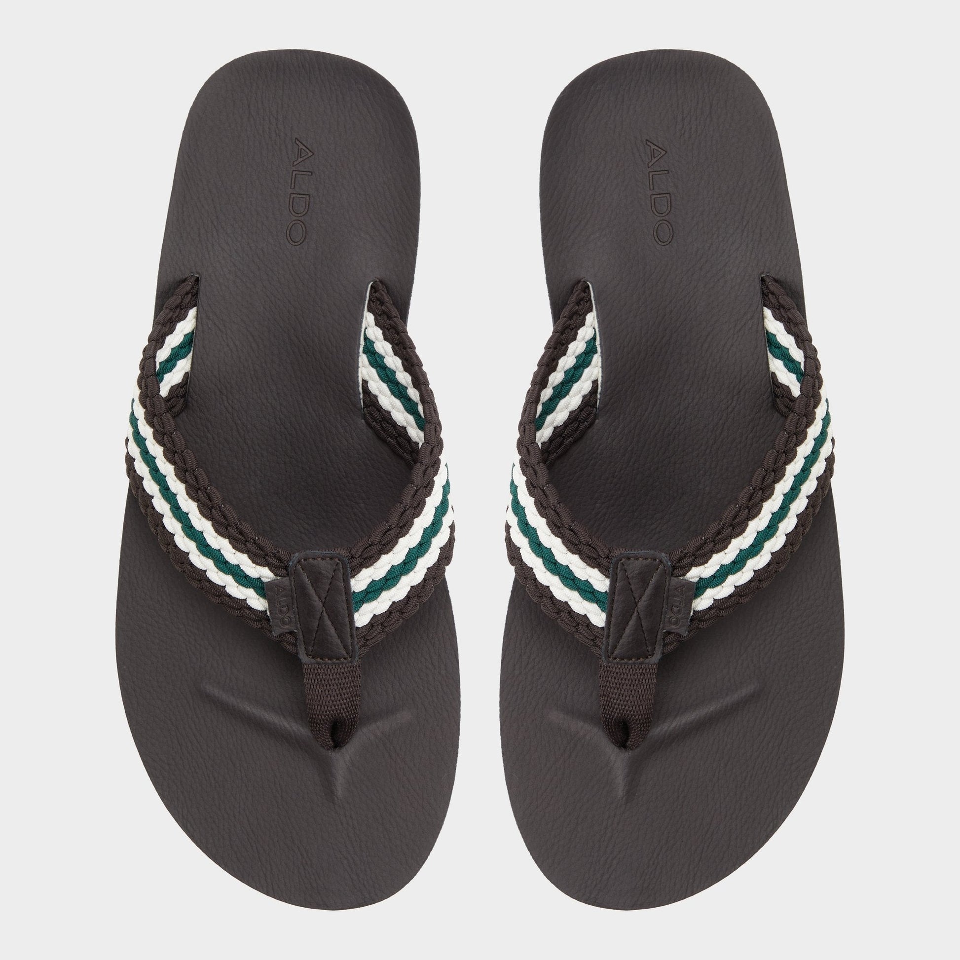 Adede Dark Brown Men's Flip flops - Flip flop - Dark Brown