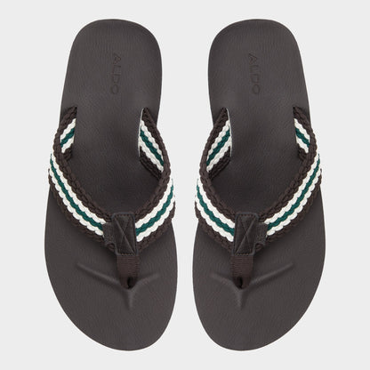Adede Dark Brown Men's Flip flops - Flip flop - Dark Brown