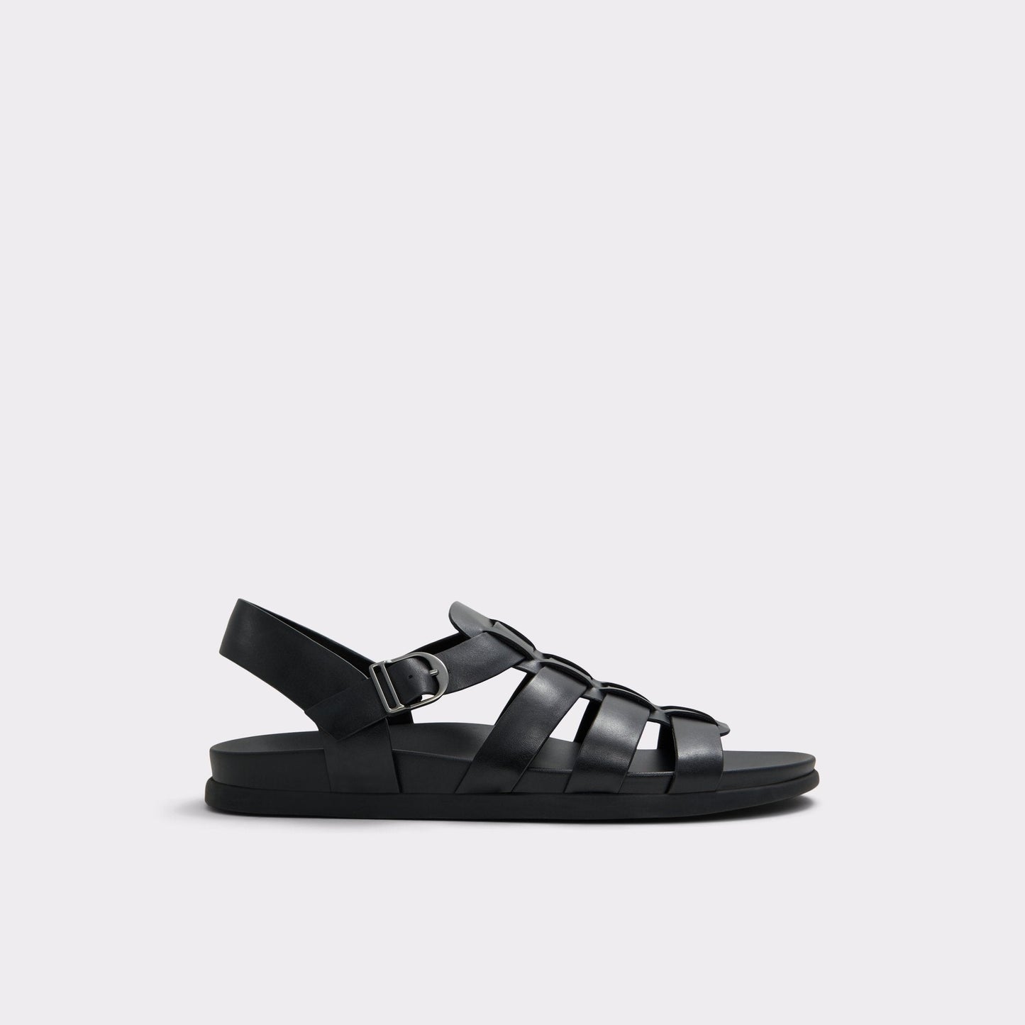 Canal in Other Black - Flat sandal - Other Black