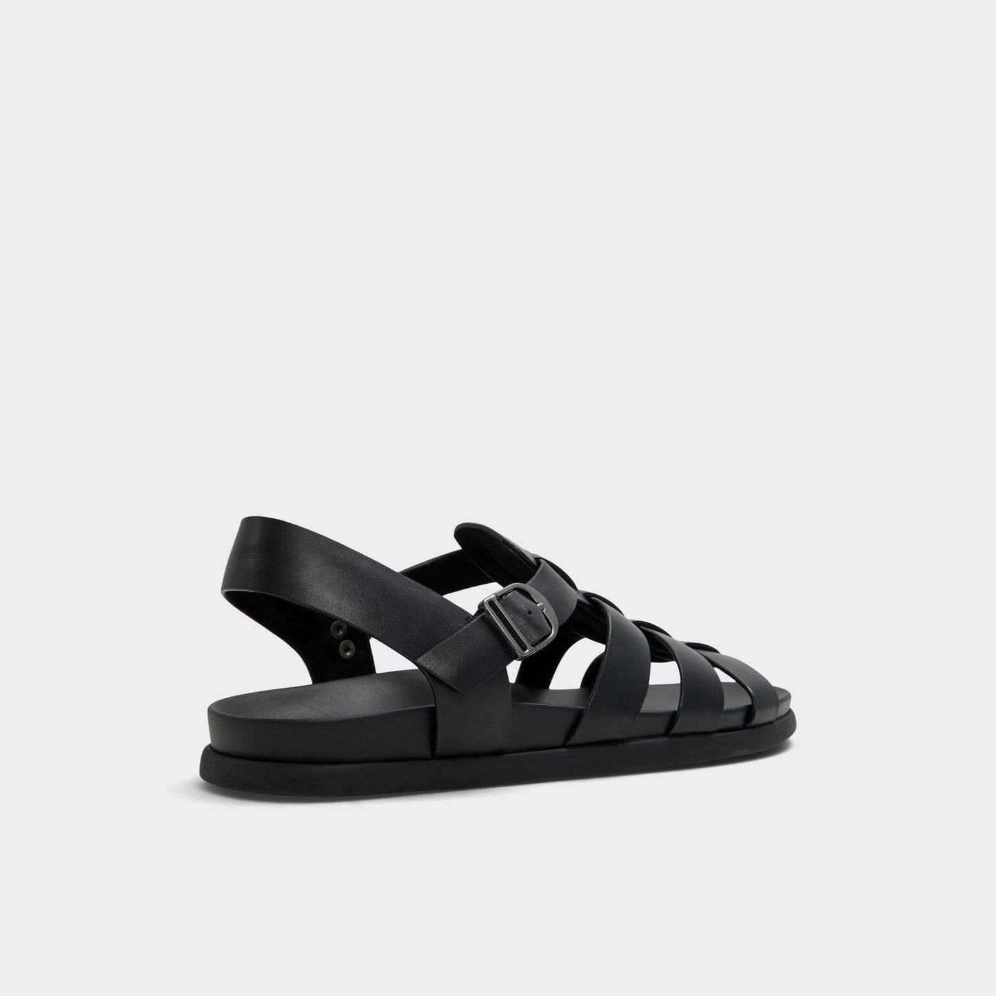 Canal in Other Black - Flat sandal - Other Black