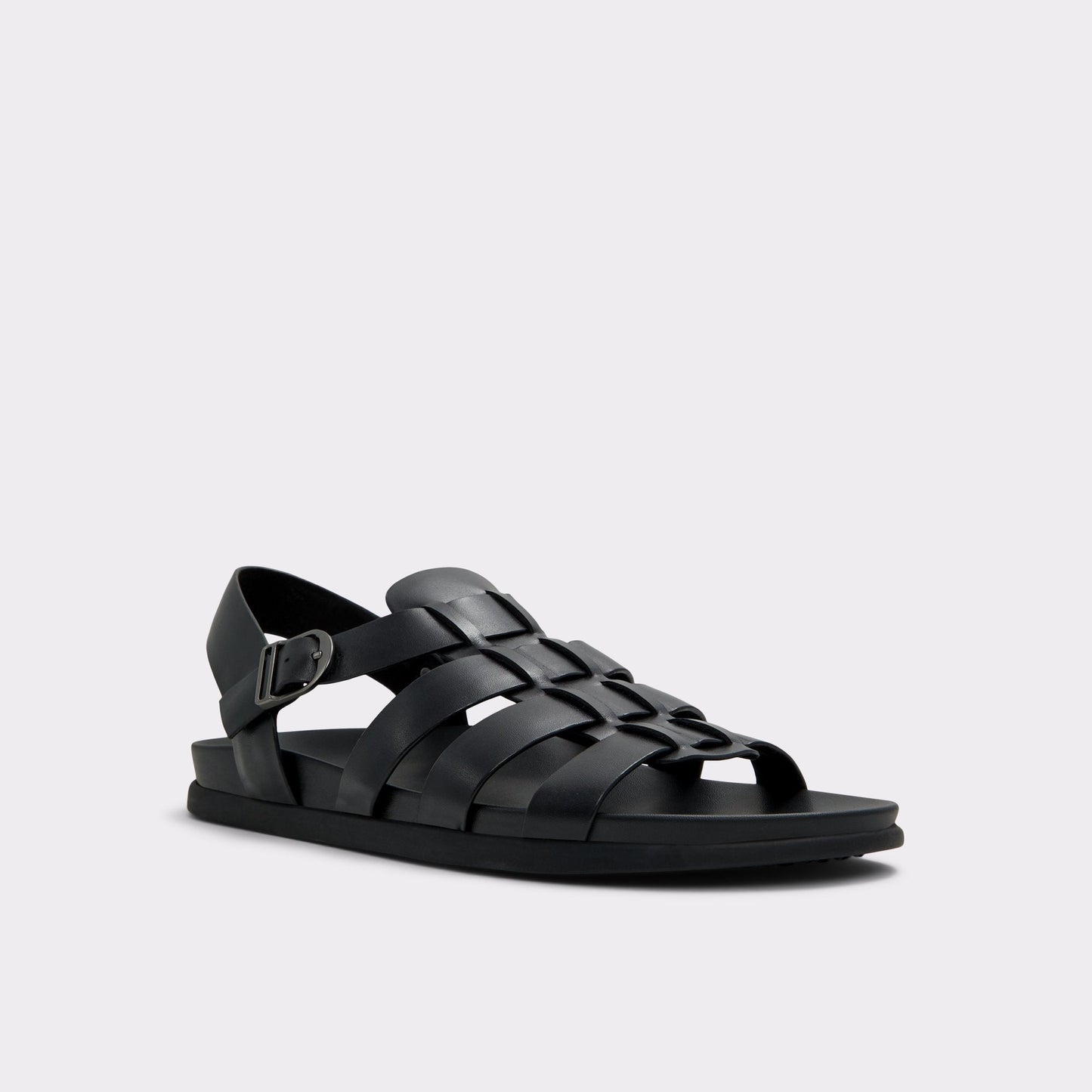 Canal in Other Black - Flat sandal - Other Black