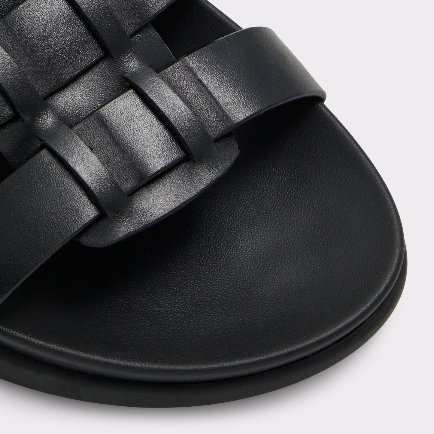 Canal in Other Black - Flat sandal - Other Black