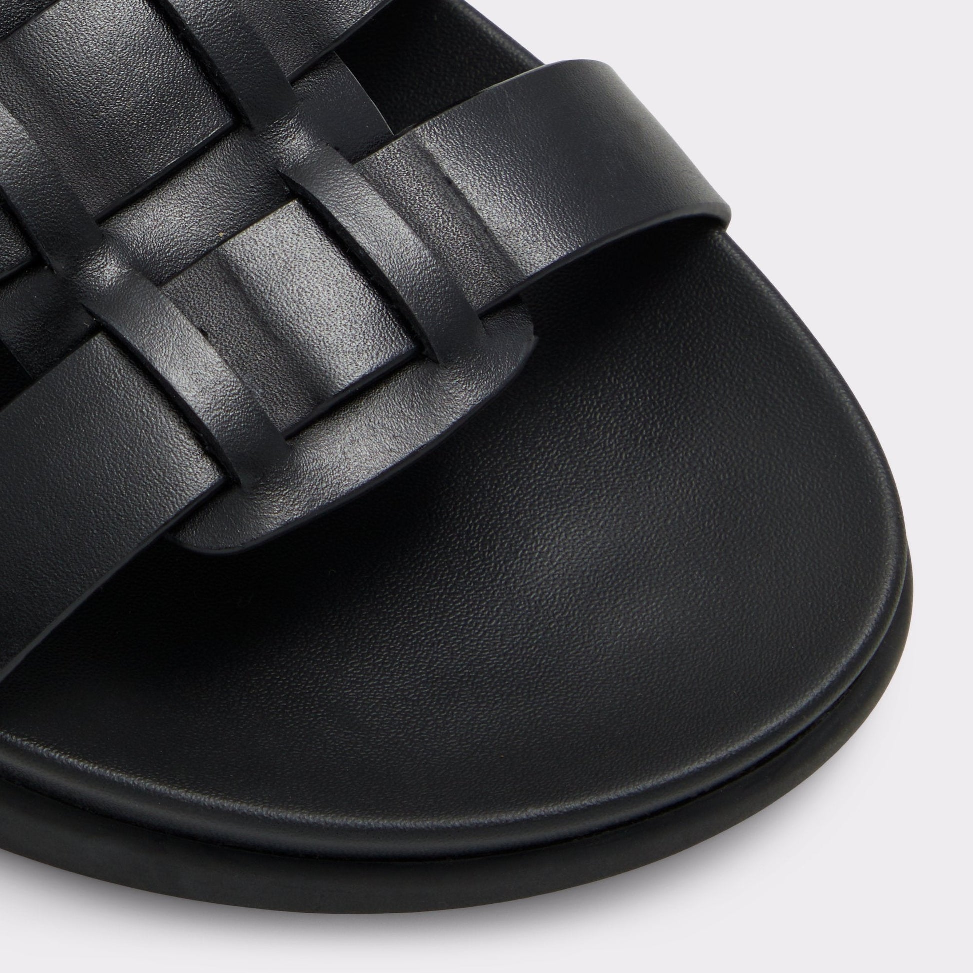 Canal in Other Black - Flat sandal - Other Black