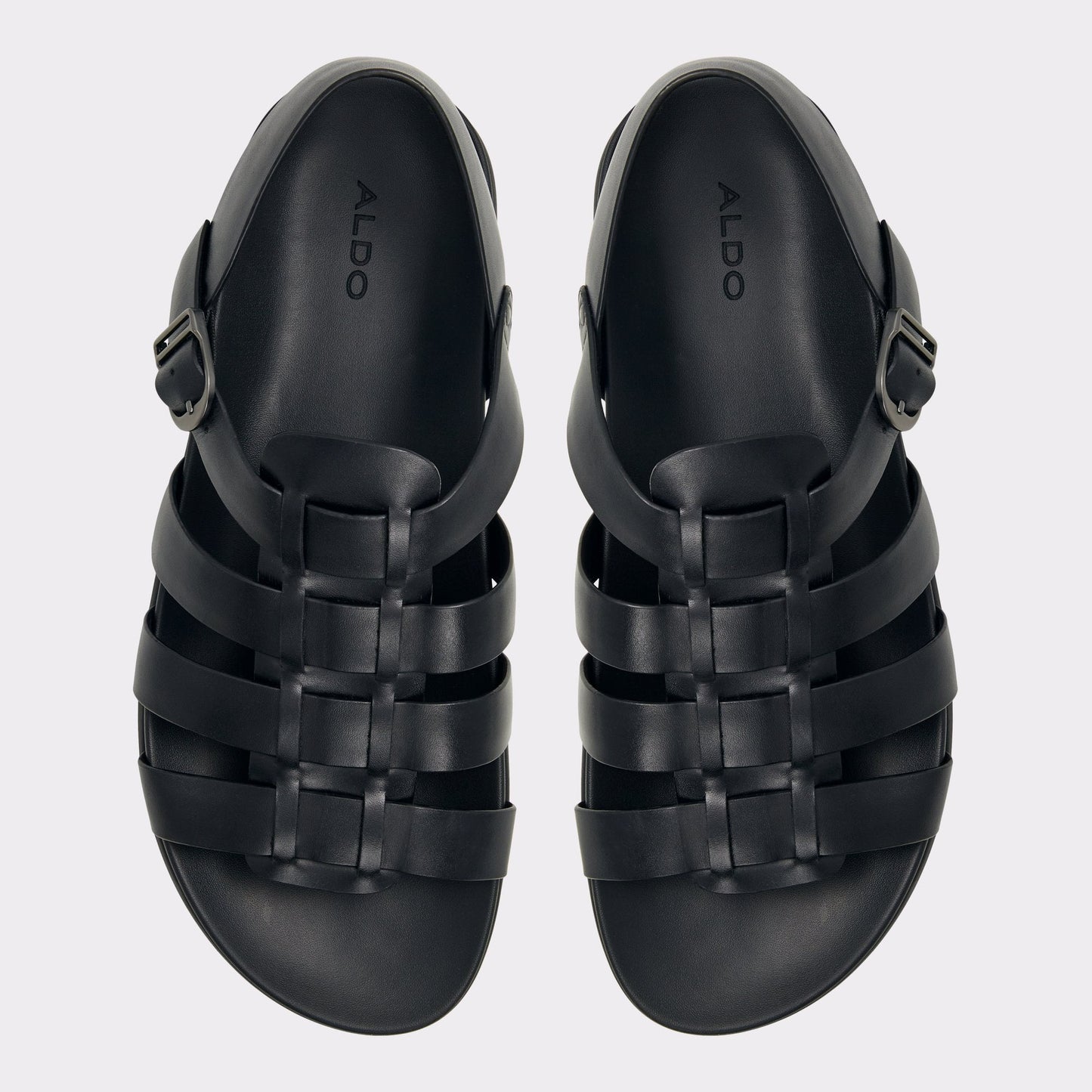 Canal in Other Black - Flat sandal - Other Black