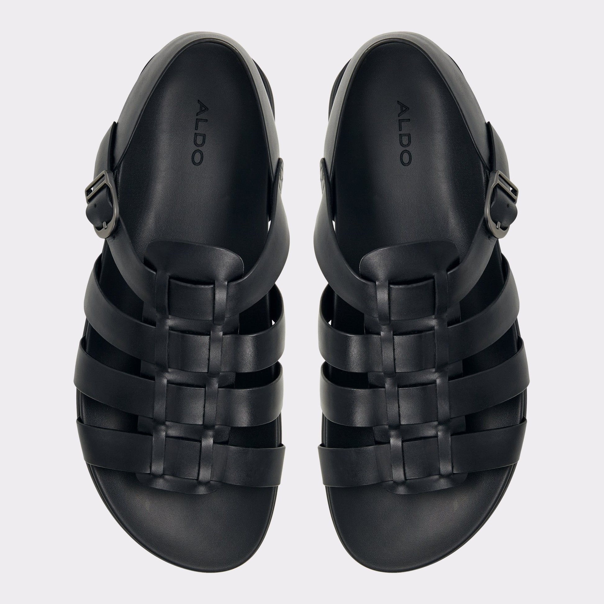 Canal in Other Black - Flat sandal - Other Black
