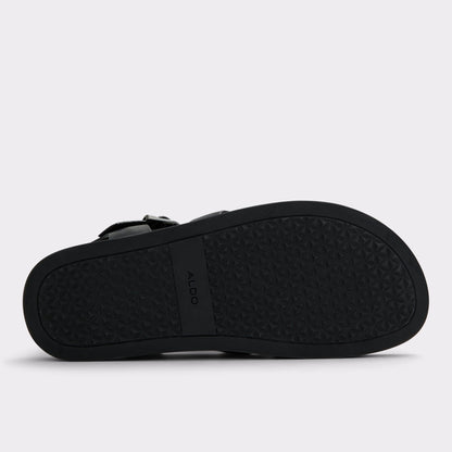 Canal in Other Black - Flat sandal - Other Black