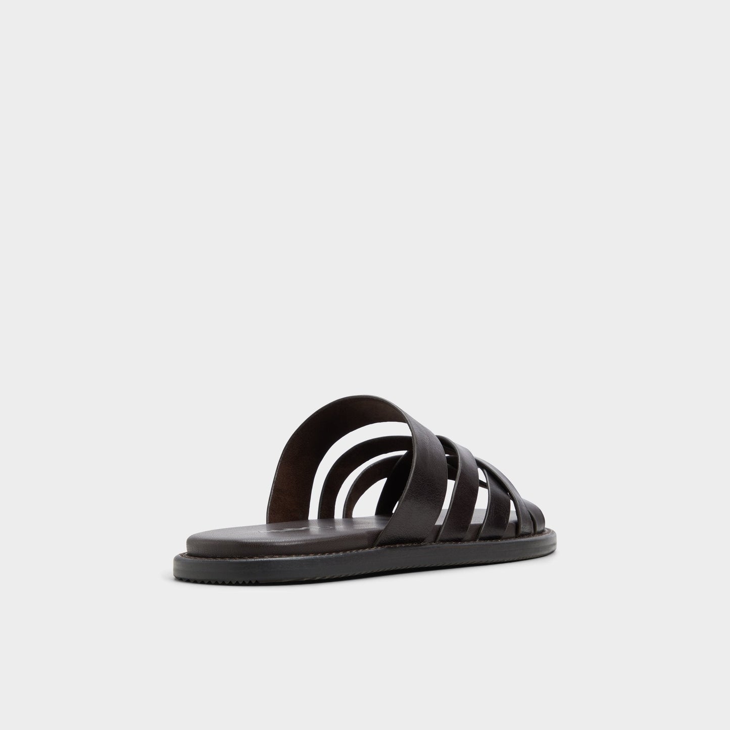 Haniff Brown Men's Sandals & Slides - Strappy flat sandal - Brown