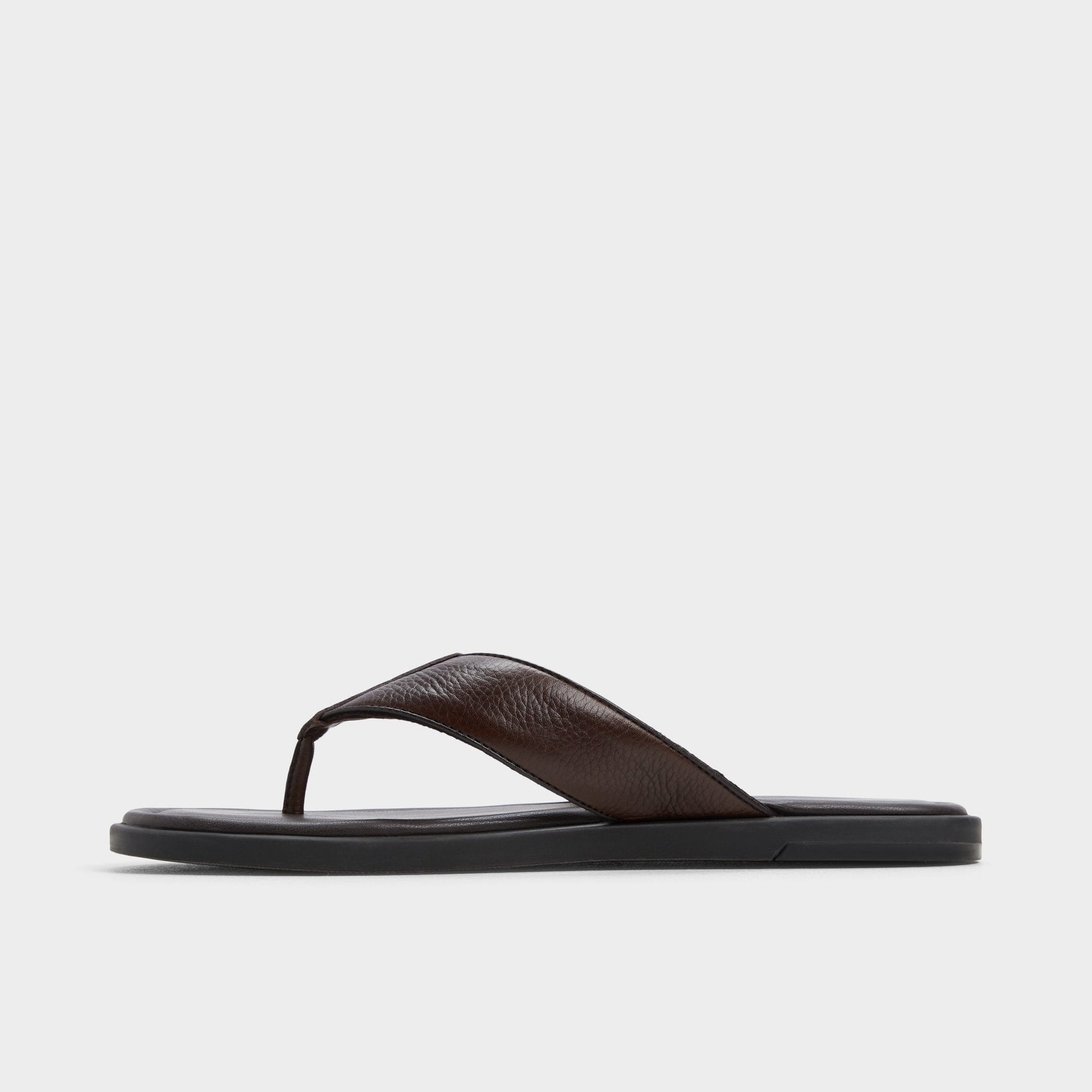 Tazzo Dark Brown Men's Flip flops - Flip flop - Dark Brown