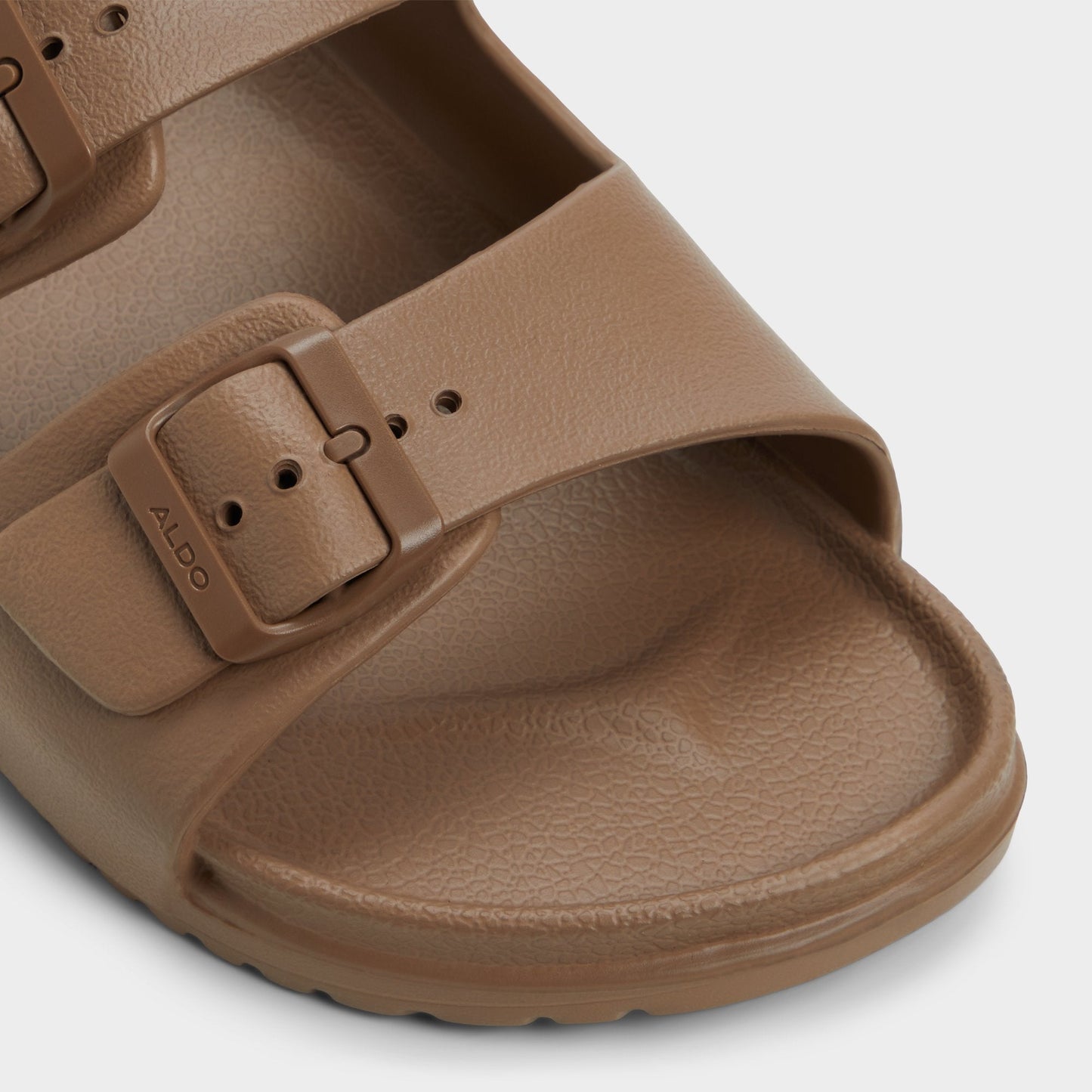 Hideo Light Brown Men's Slides - Slide sandal - Light Brown