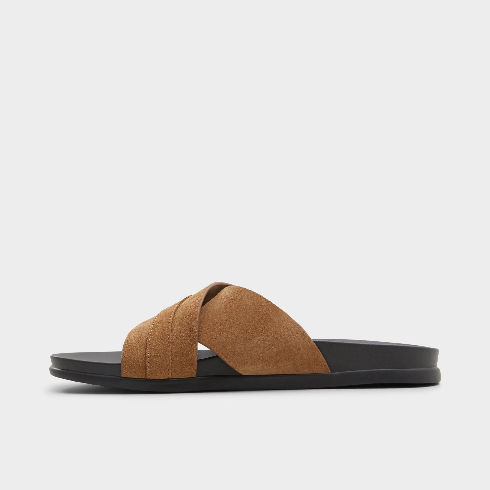 Delmar Open Brown Men's Slides - Slide sandal - Open Brown