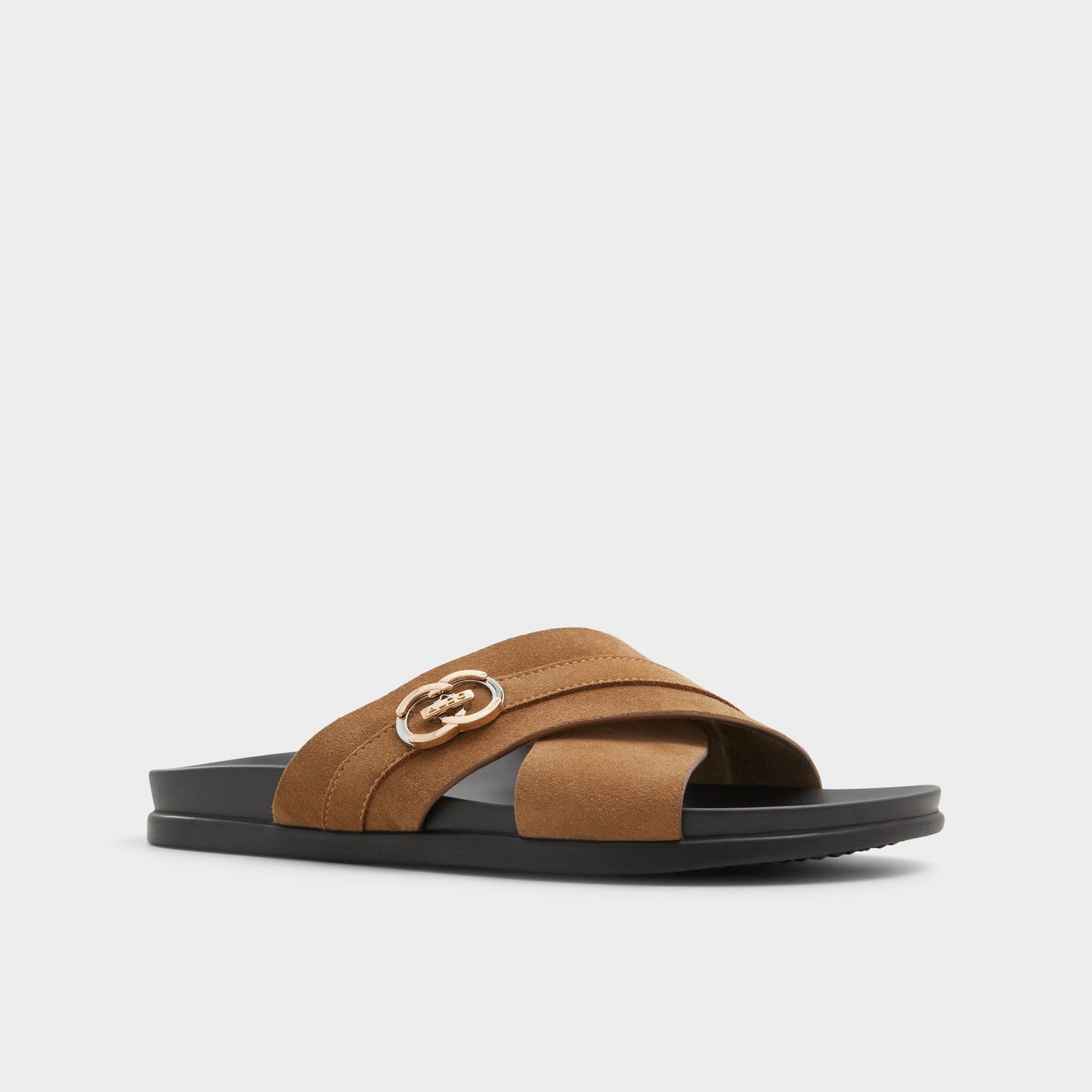 Delmar Open Brown Men's Slides - Slide sandal - Open Brown