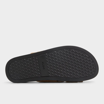 Delmar Open Brown Men's Slides - Slide sandal - Open Brown