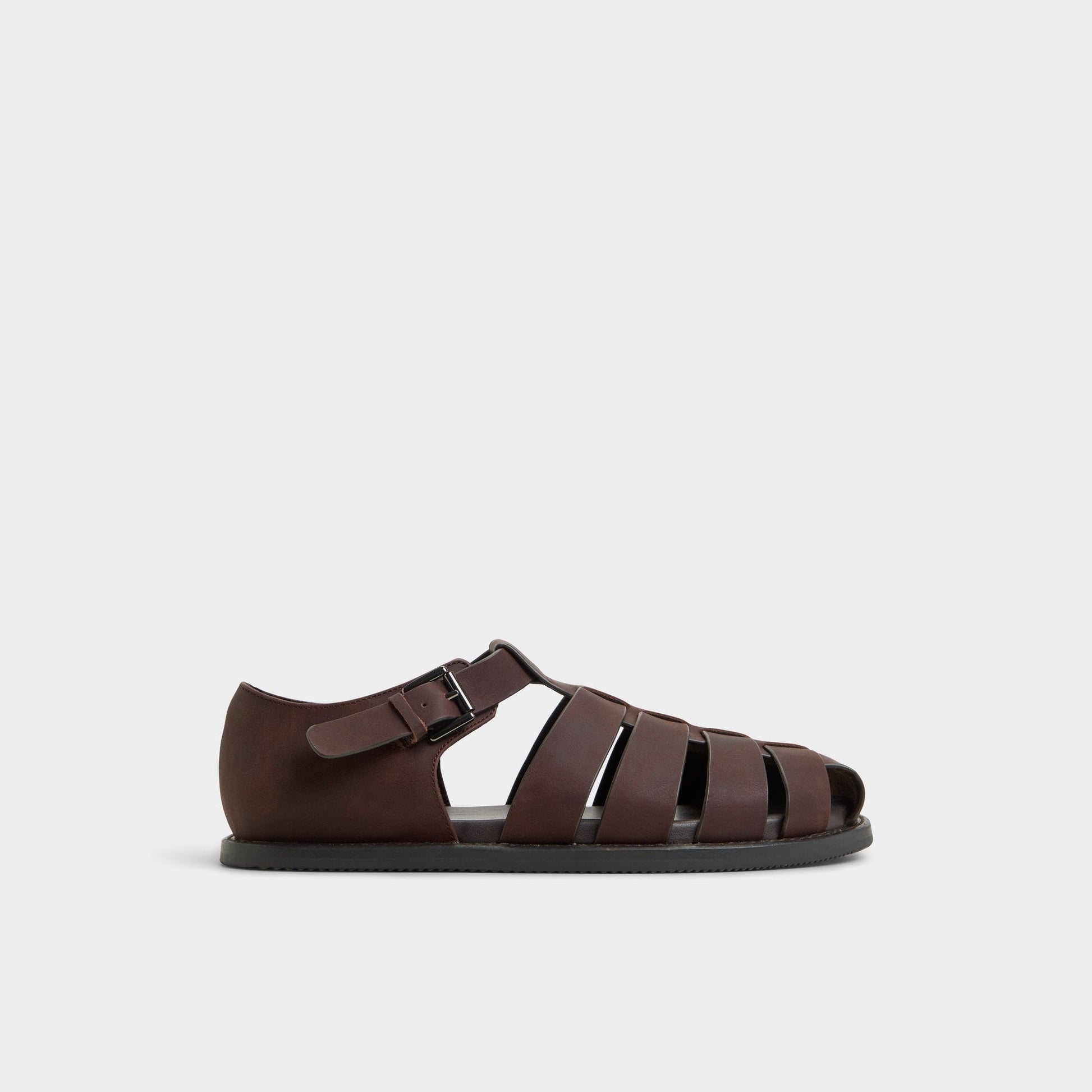 Wildhaven Brown Overflow Men's Sandals & Slides - Flat sandal - Brown Overflow