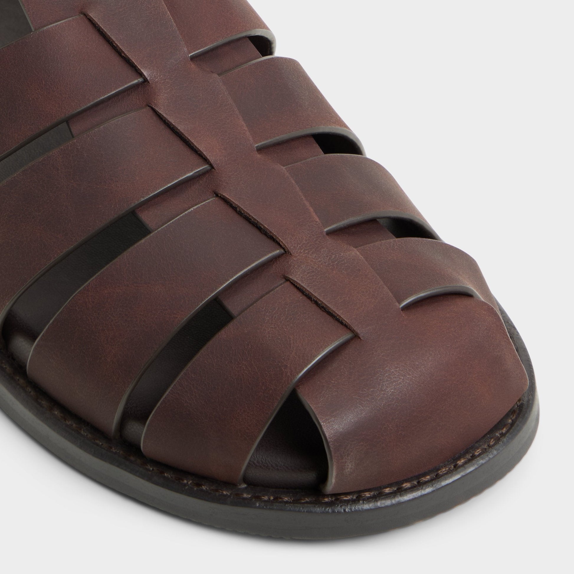 Wildhaven Brown Overflow Men's Sandals & Slides - Flat sandal - Brown Overflow