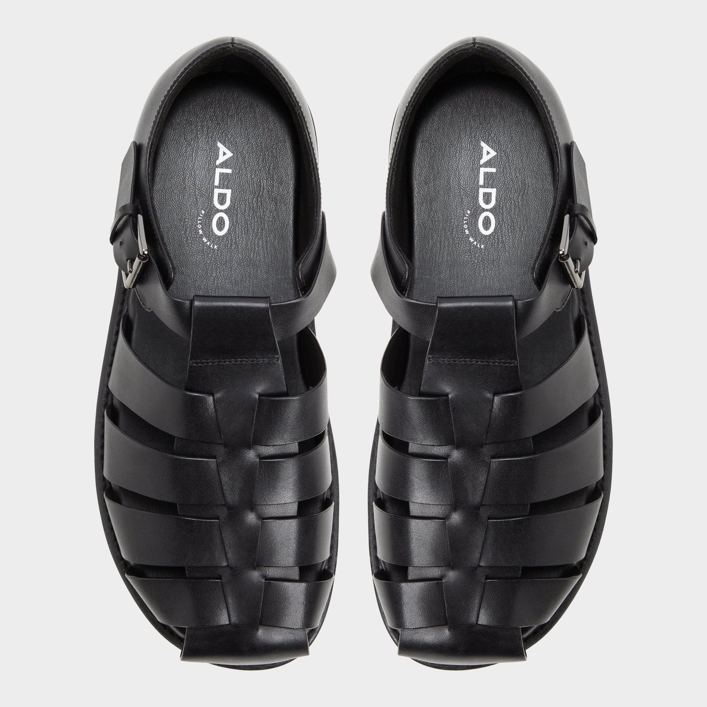 Wildhaven Black Men's Sandals & Slides - Flat sandal - Black