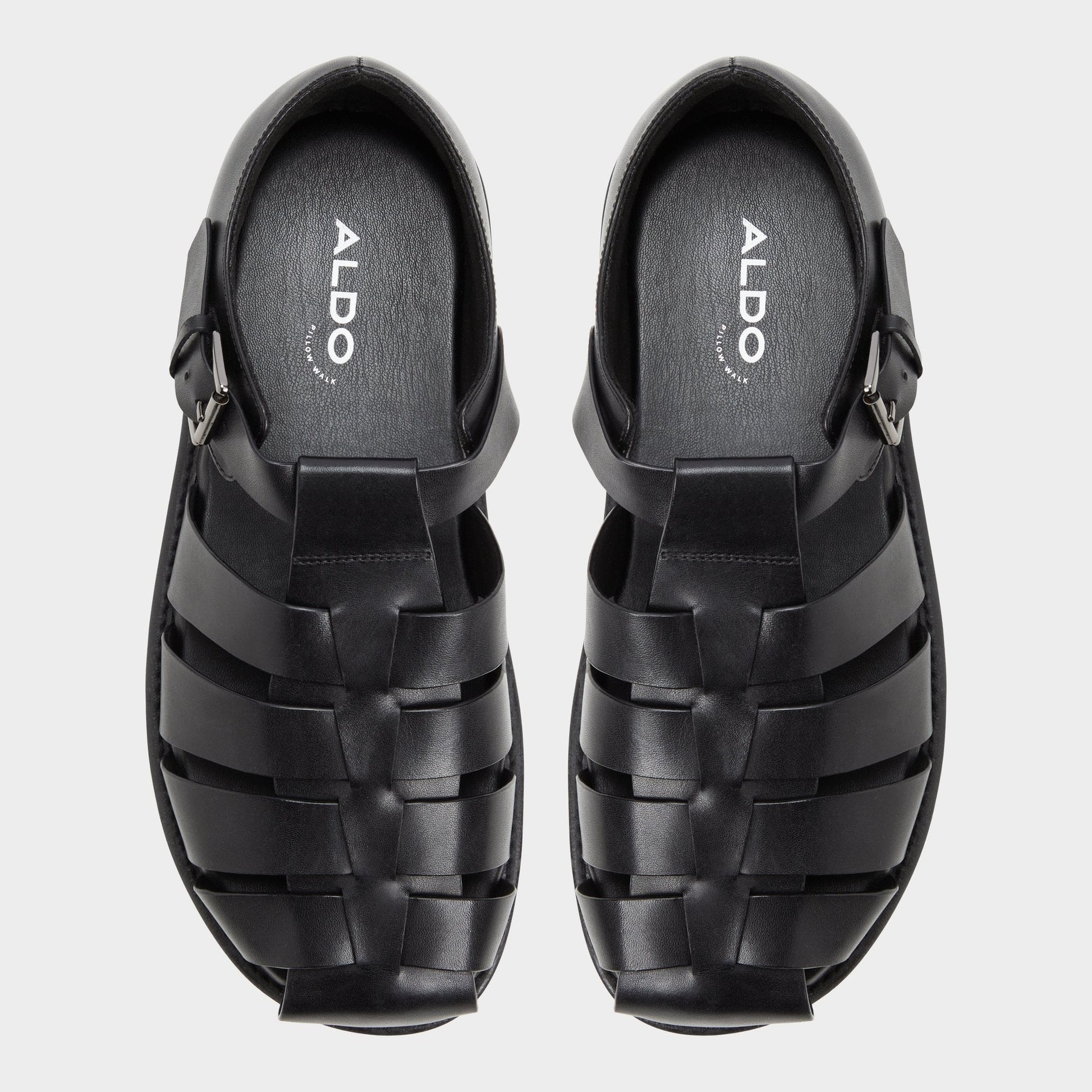 Wildhaven Black Men's Sandals & Slides - Flat sandal - Black