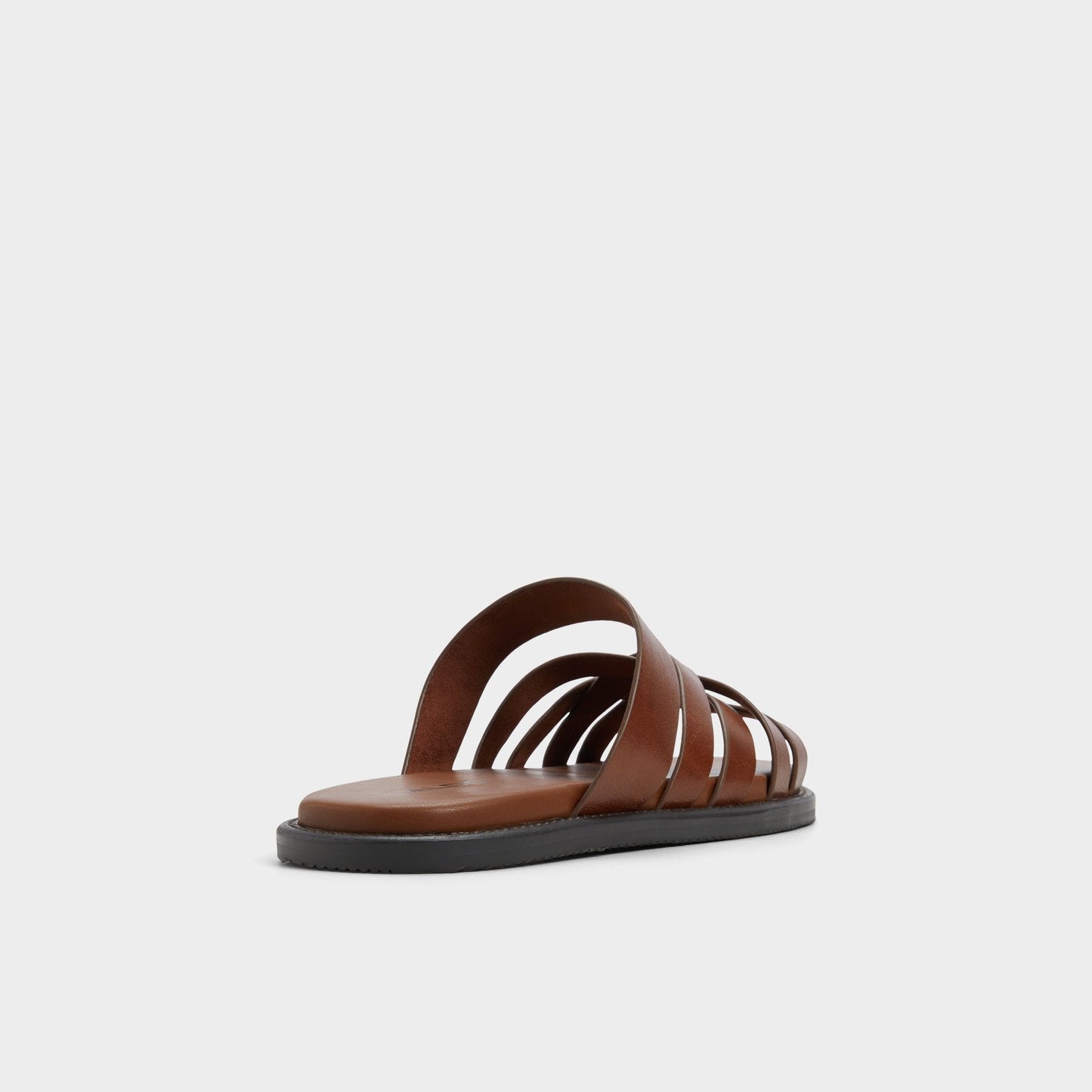 Haniff Cognac Men's Sandals & Slides - Strappy flat sandal - Cognac