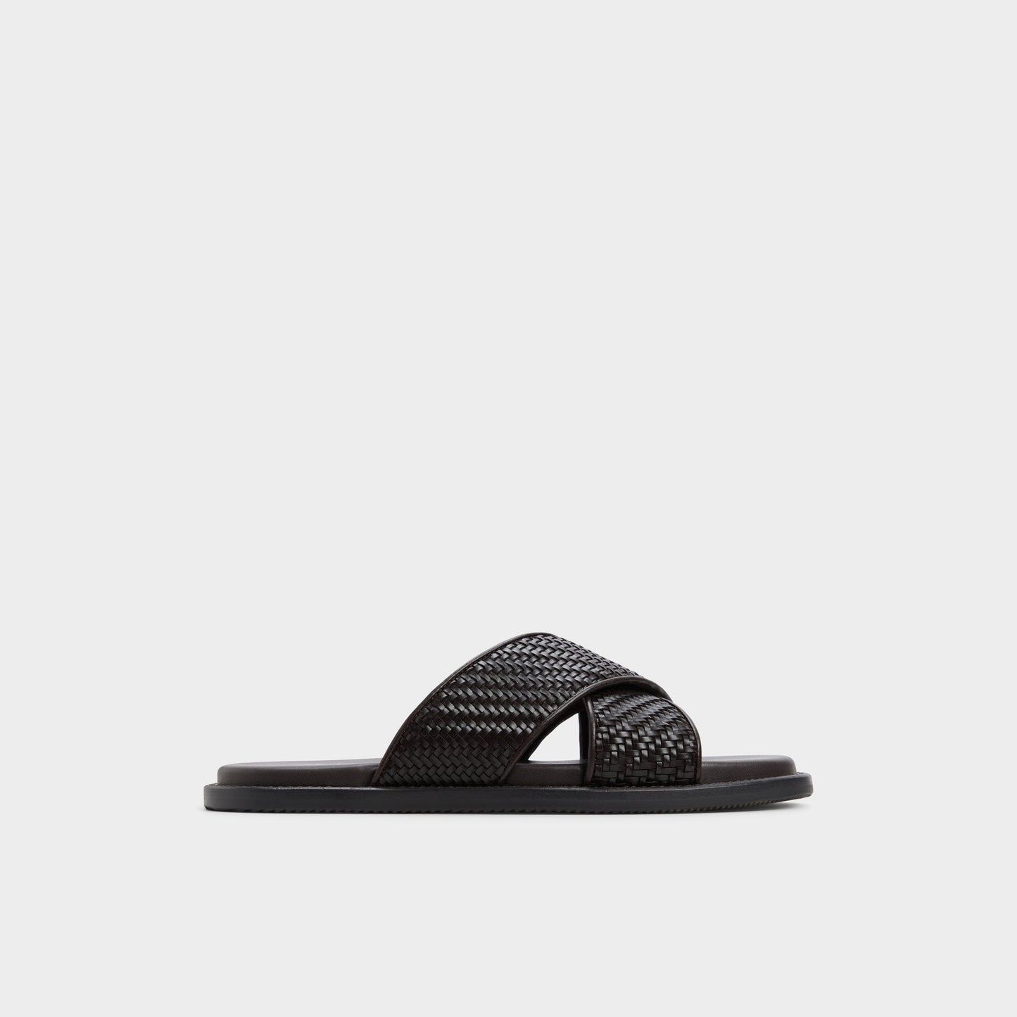 Tarik Dark Brown Men's Sandals & Slides - Slide sandal - Dark Brown