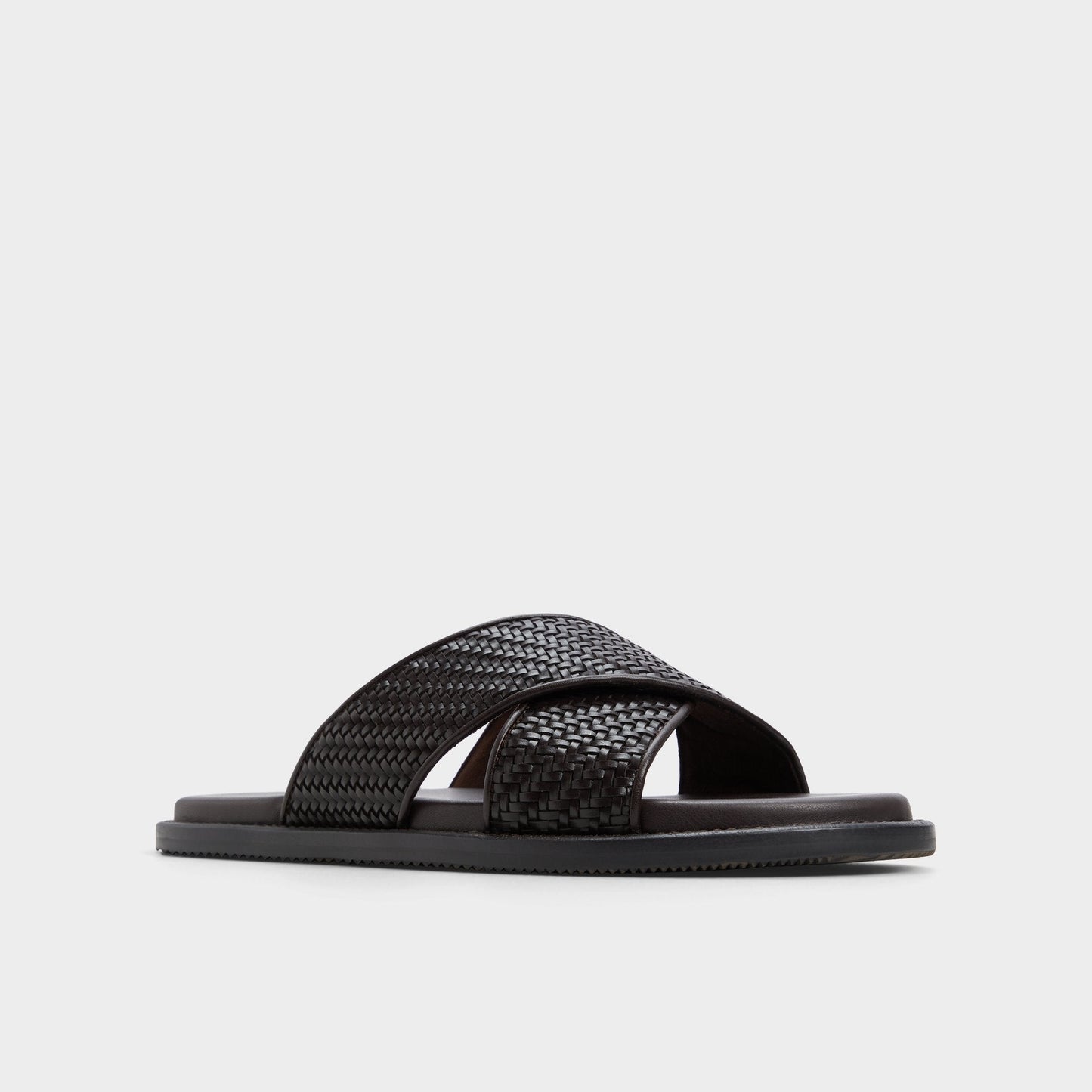 Tarik Dark Brown Men's Sandals & Slides - Slide sandal - Dark Brown