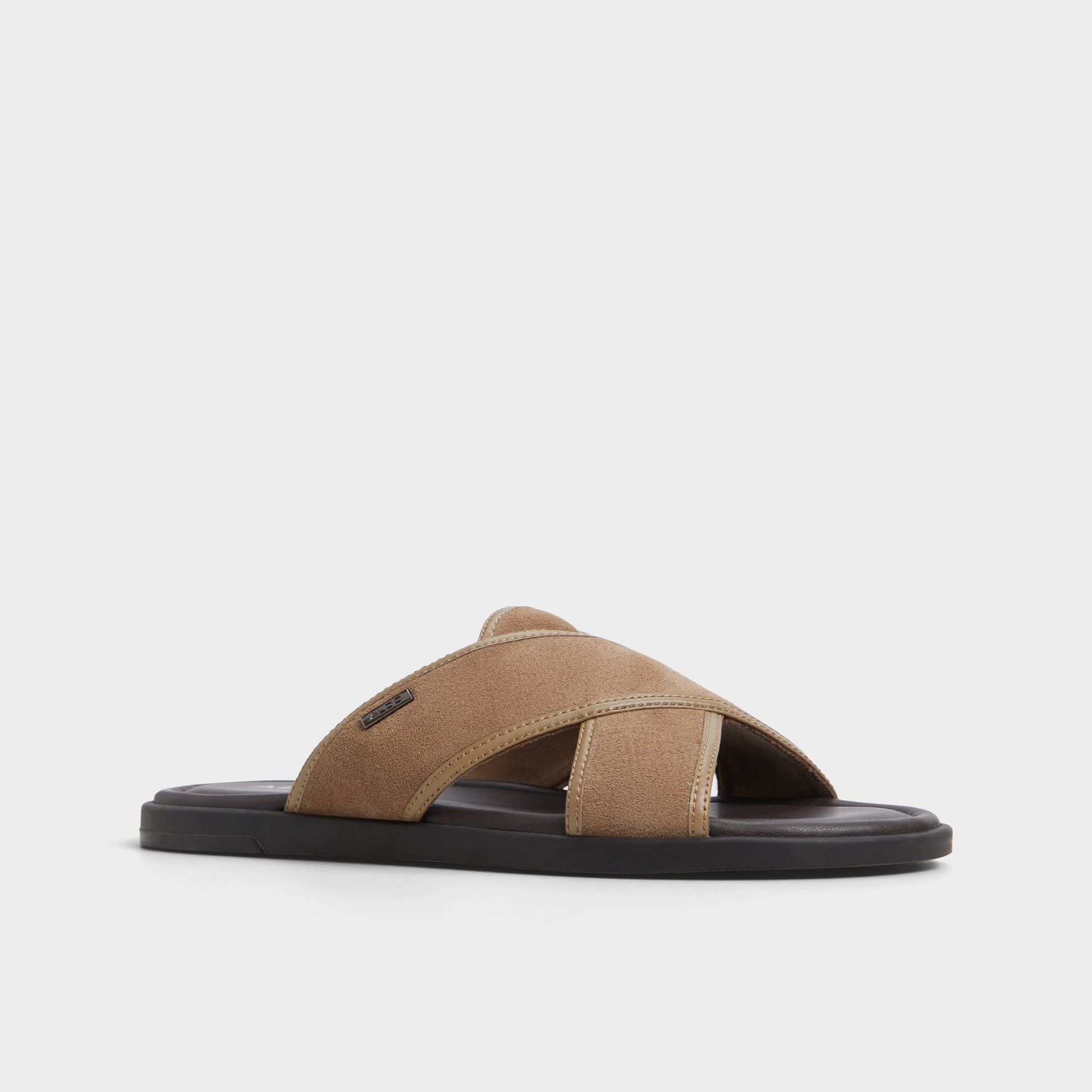 Olino Other Brown Men's Slides - Slide sandal - Other Brown