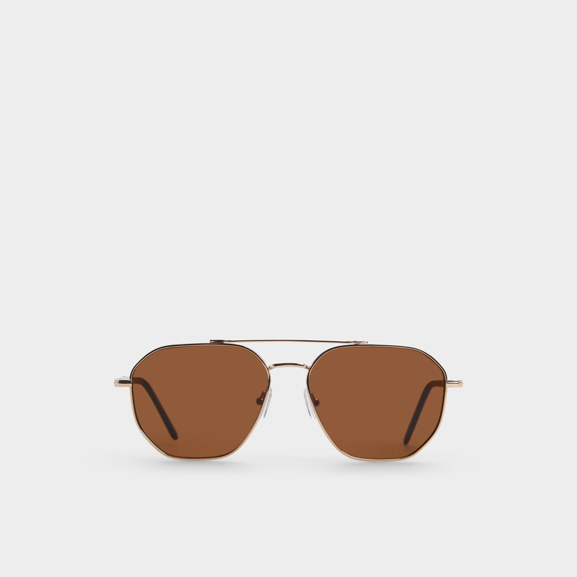 Biensfeldt in Gold - Aviator sunglasses - Gold