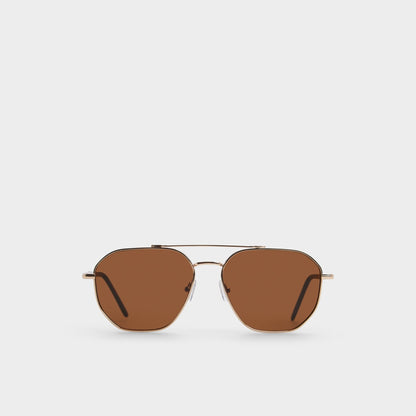 Biensfeldt in Gold - Aviator sunglasses - Gold
