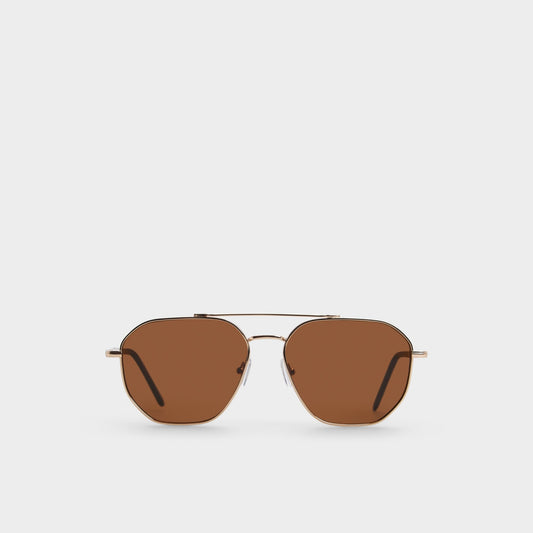 Biensfeldt in Gold - Aviator sunglasses - Gold
