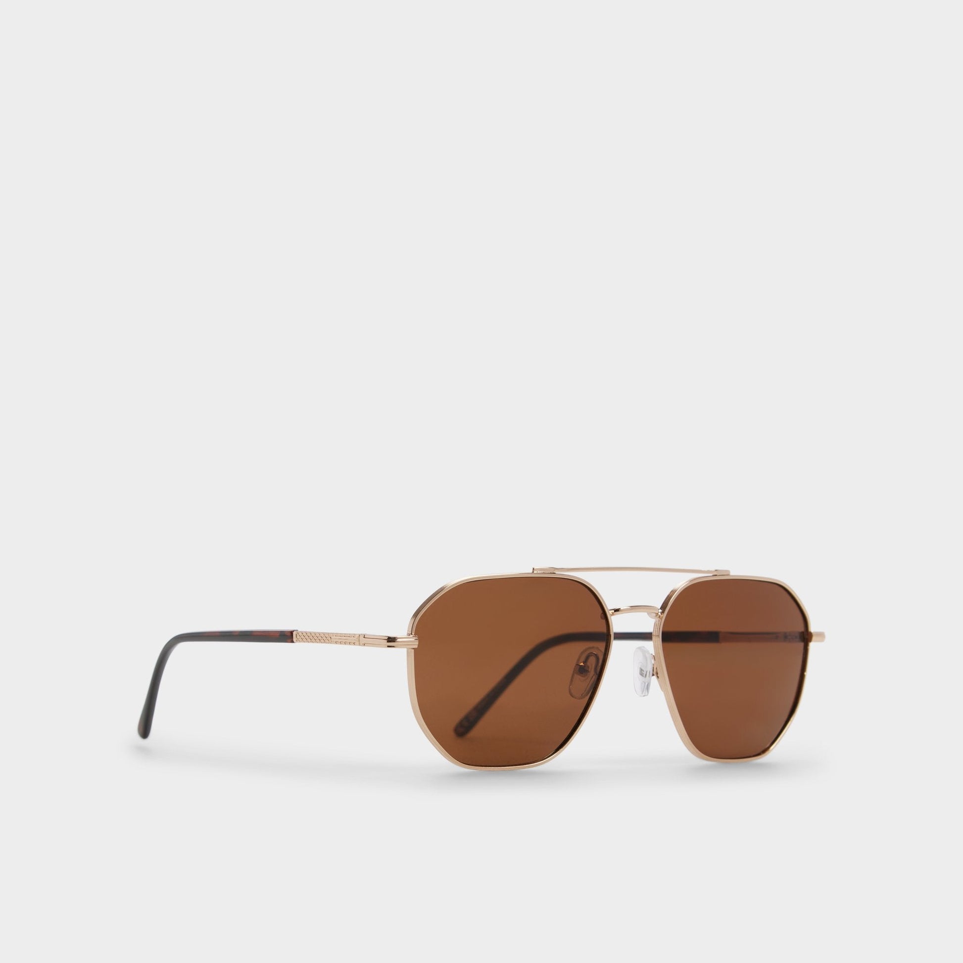 Biensfeldt in Gold - Aviator sunglasses - Gold