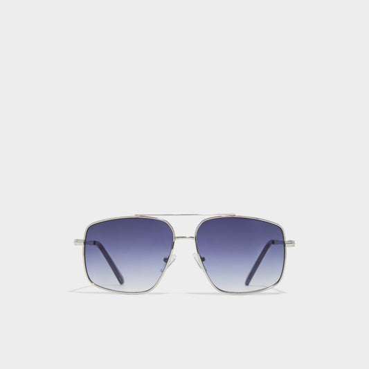 Frelinnorx Silver Men's Aviator - Sunglasses - Silver