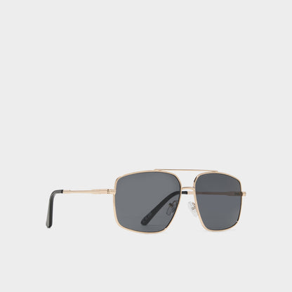 Frelinnorx Gold Men's Aviator - Sunglasses - Gold