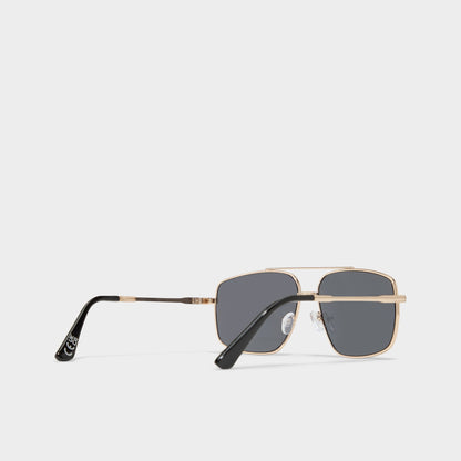 Frelinnorx Gold Men's Aviator - Sunglasses - Gold