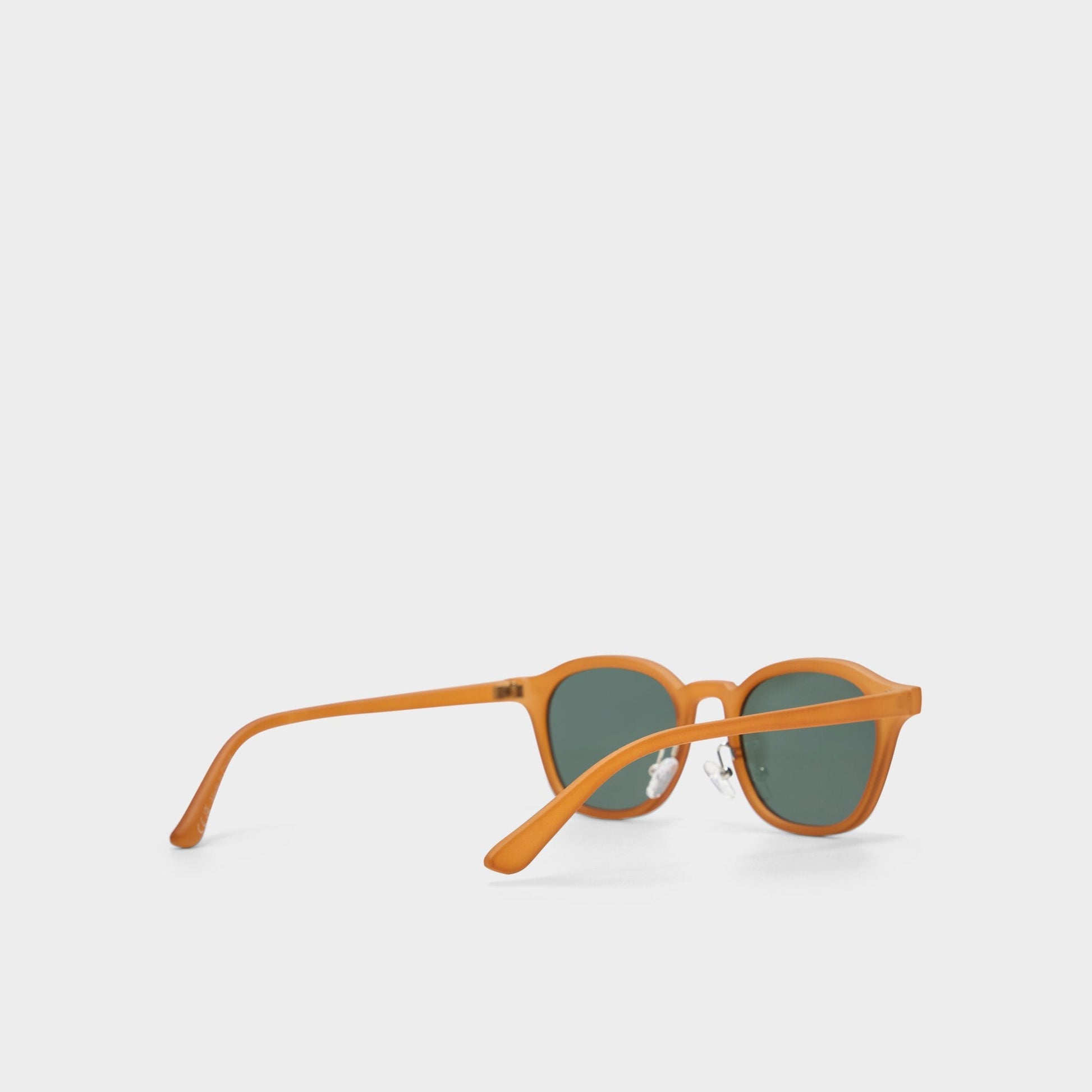 Kasienx Dark Yellow Men's Round - Round sunglasses - Dark Yellow