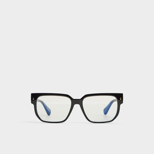 Nightfall Black Men's Rectangle - Non-prescription reading glasses - Black