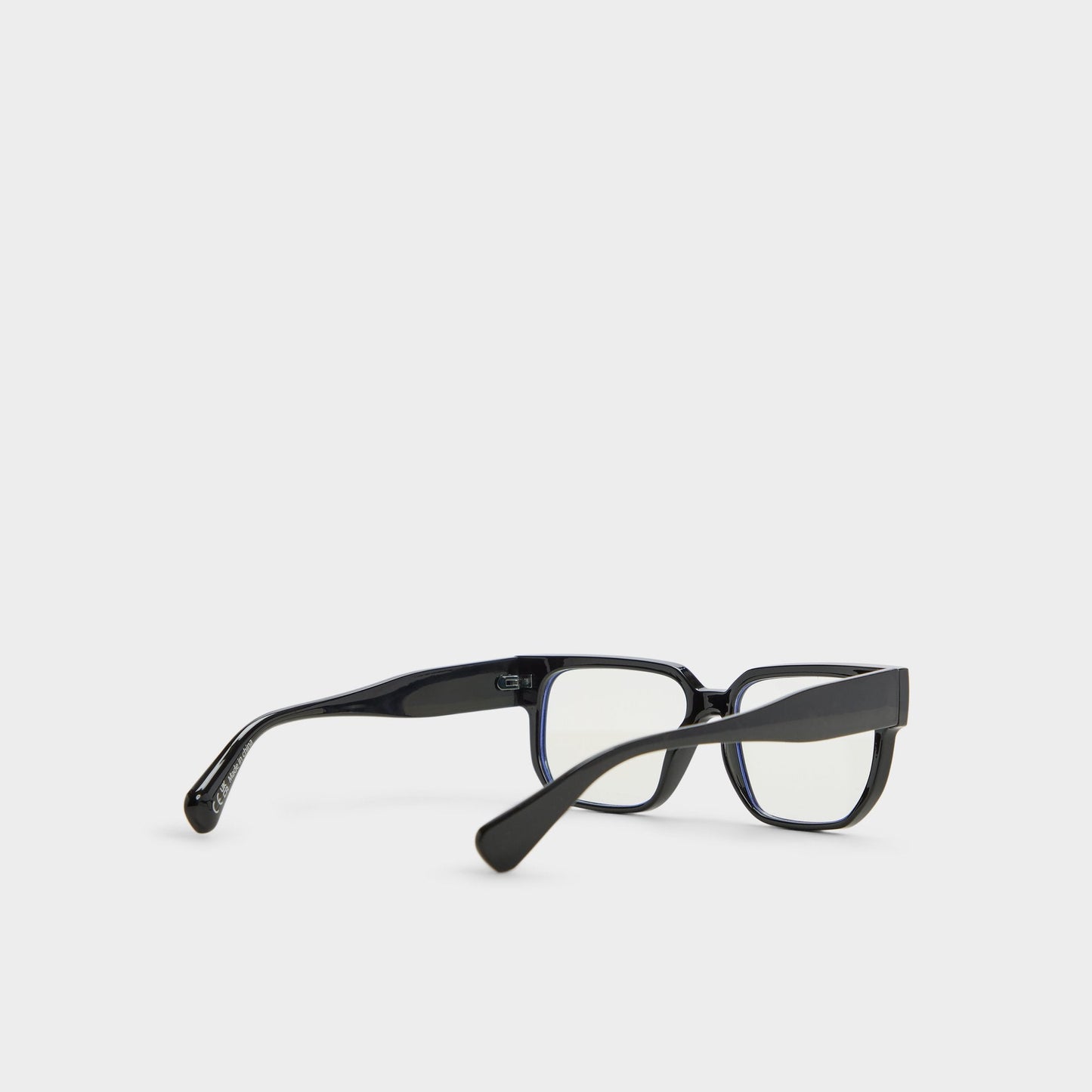 Nightfall Black Men's Rectangle - Non-prescription reading glasses - Black