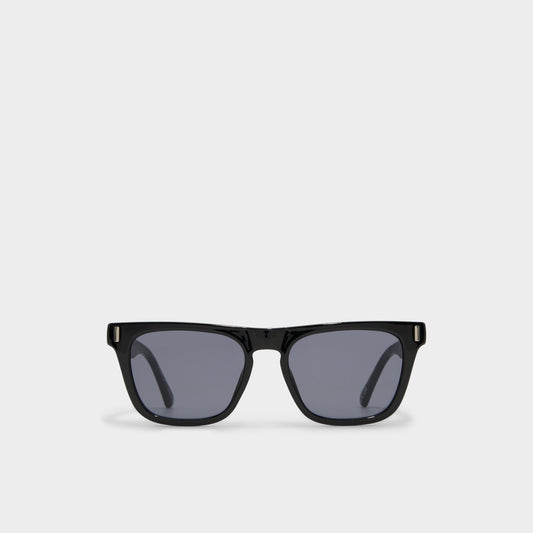 Brookes in Black - Rectangle sunglasses - Black