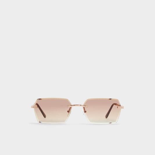 Arilalith Light Brown Men's Round - Oval sunglasses - Light Brown