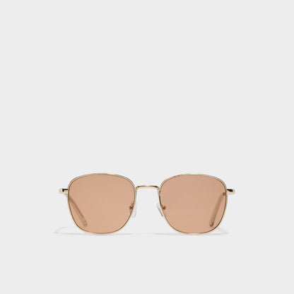 Proredric Orange Men's Round - Oval sunglasses - Orange