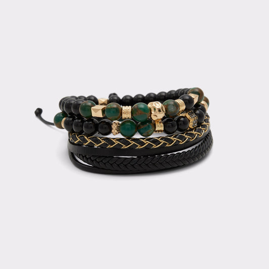 Alderbrae Dark Green Men's Jewelry - Bracelet - Dark green