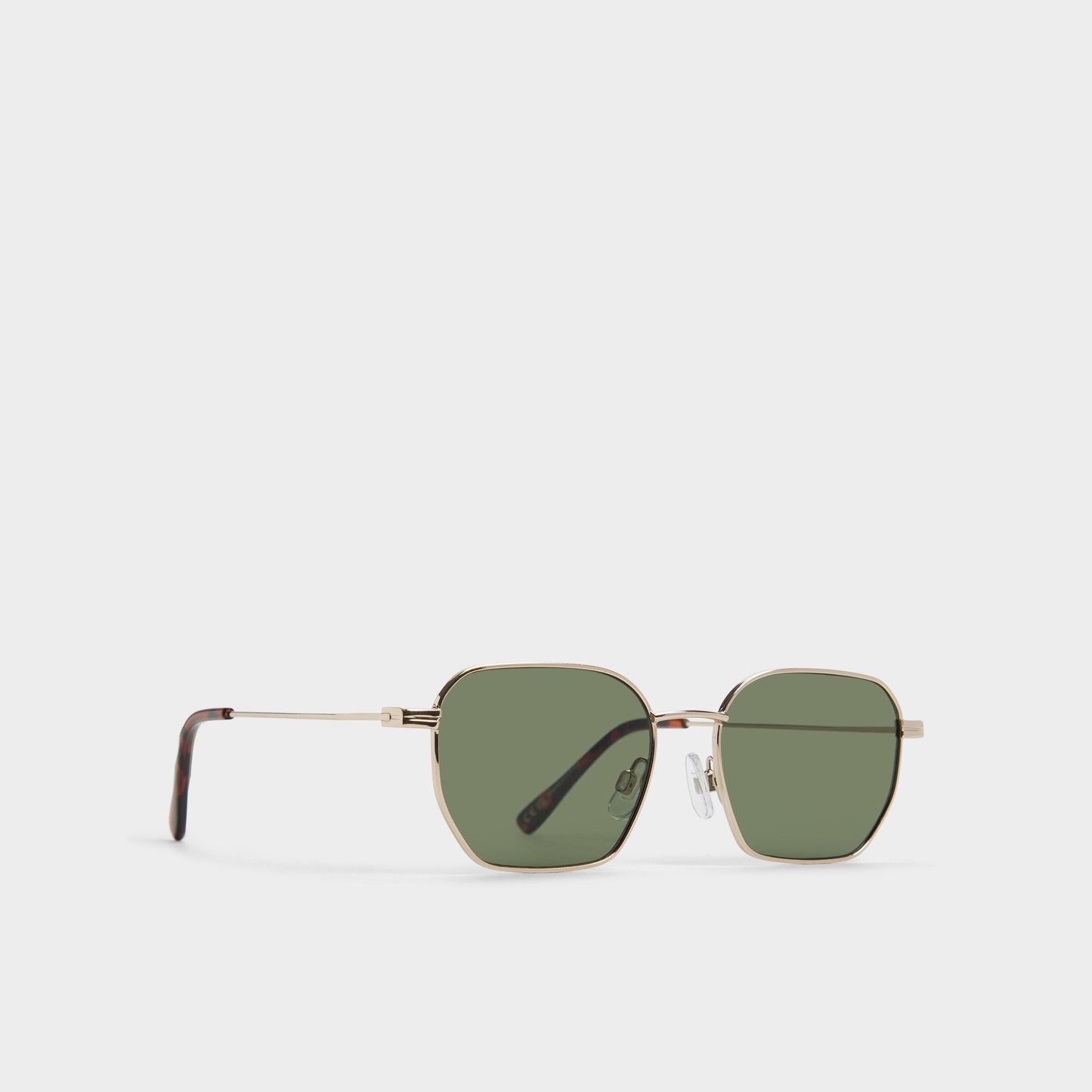 Flyynn in Gold - Rectangle sunglasses - Gold