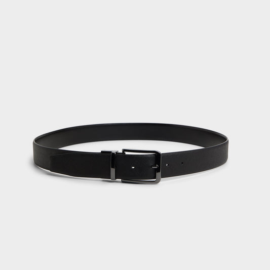 Prionotes Black Men's Belts - Belt - Black