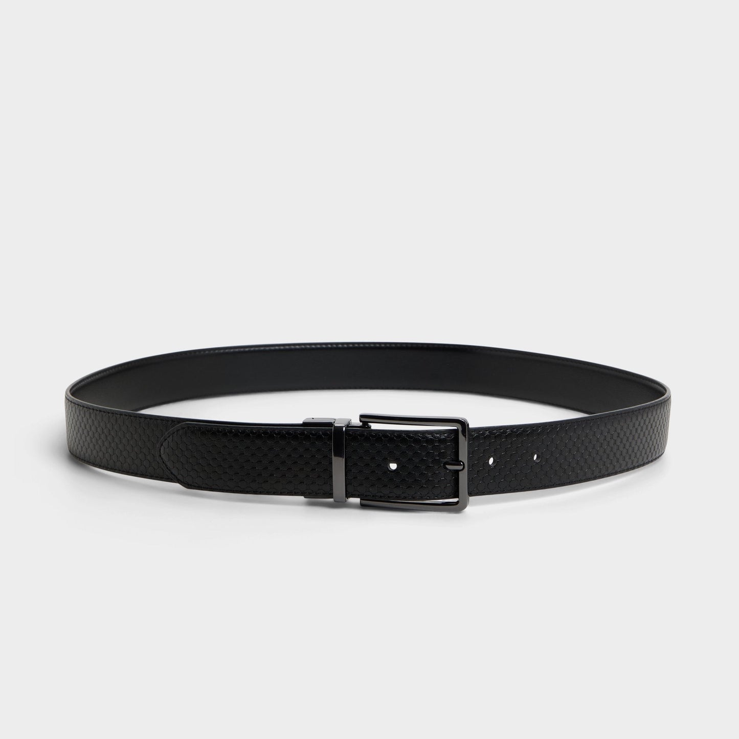 Abathien Black Men's Belts - Belt - Black