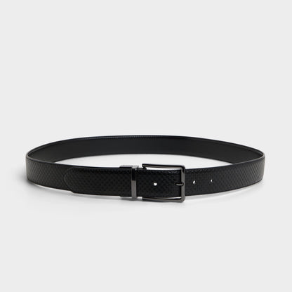 Abathien Black Men's Belts - Belt - Black