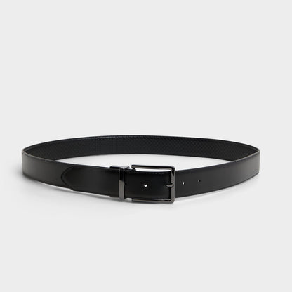 Abathien Black Men's Belts - Belt - Black